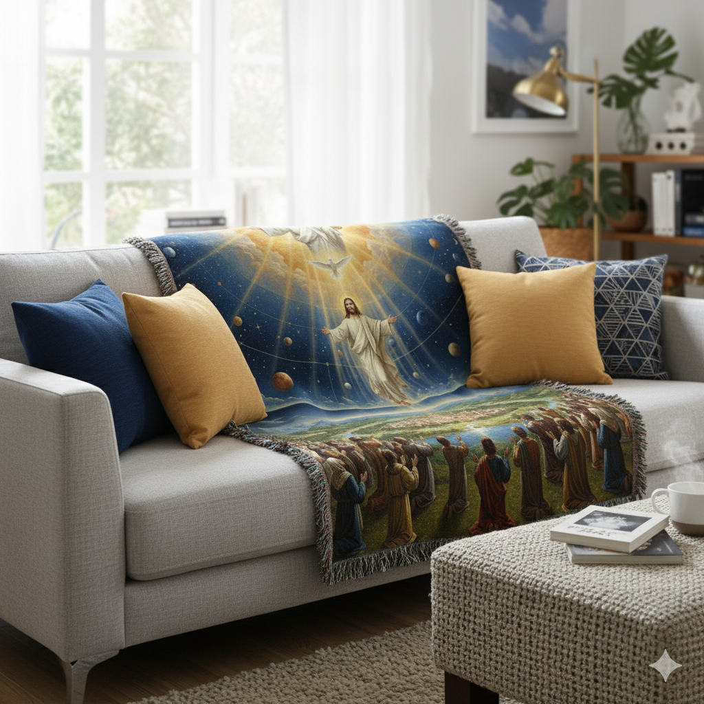 The Blanket of Grace ✞ — Handmade Woven Heirloom