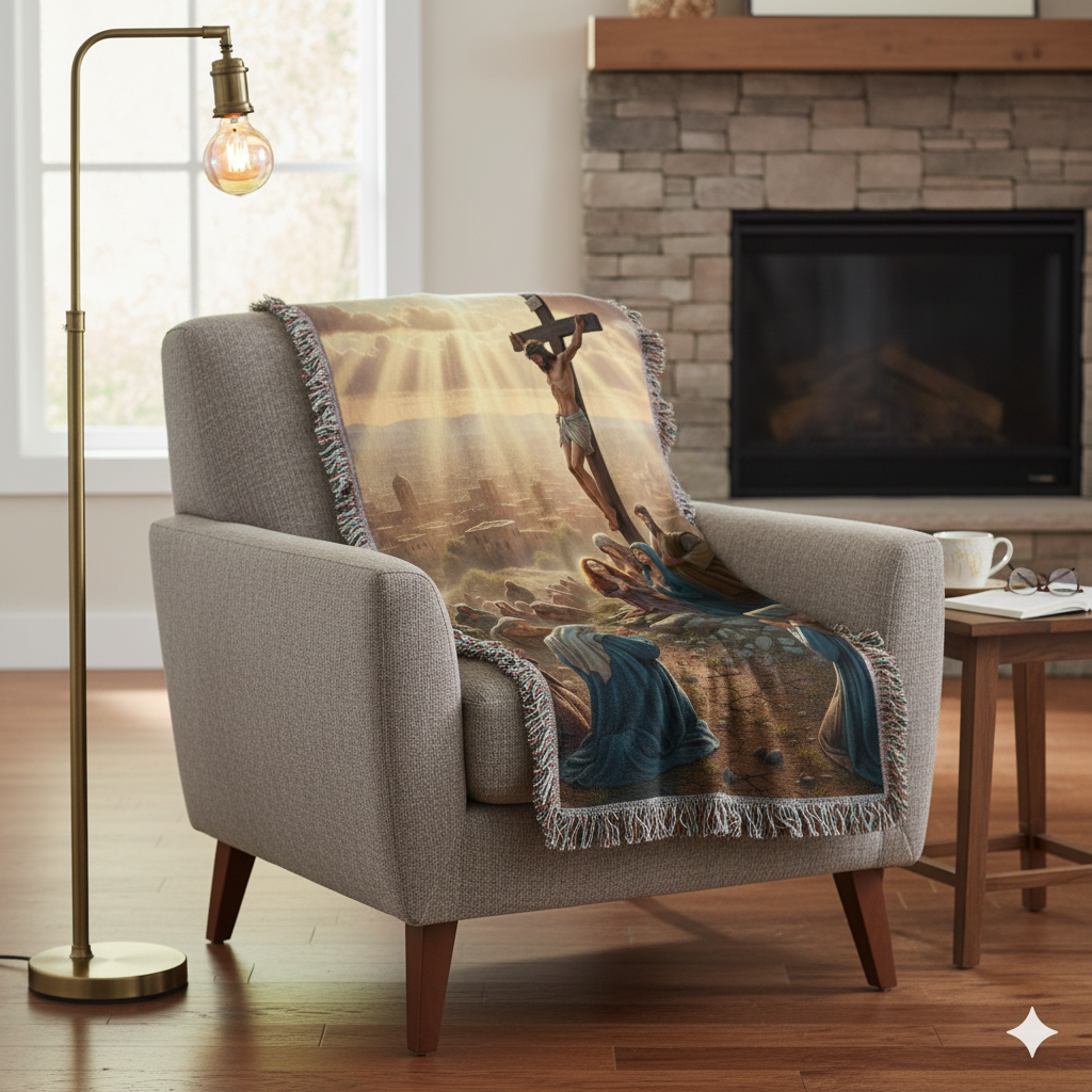 The Blanket of Grace ✞ — Handmade Woven Heirloom