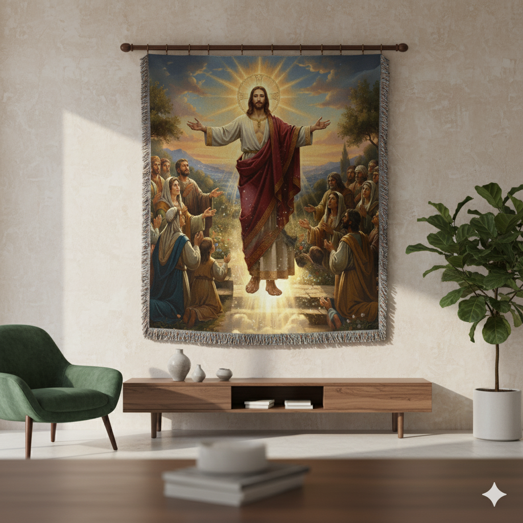 The Blanket of Grace ✞ — Handmade Woven Heirloom